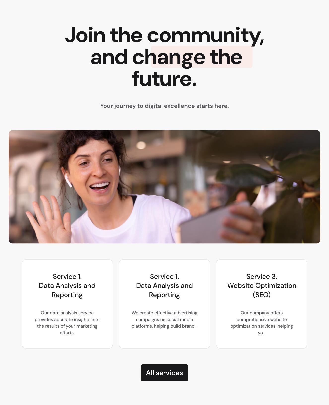 Bootstrap Services Component