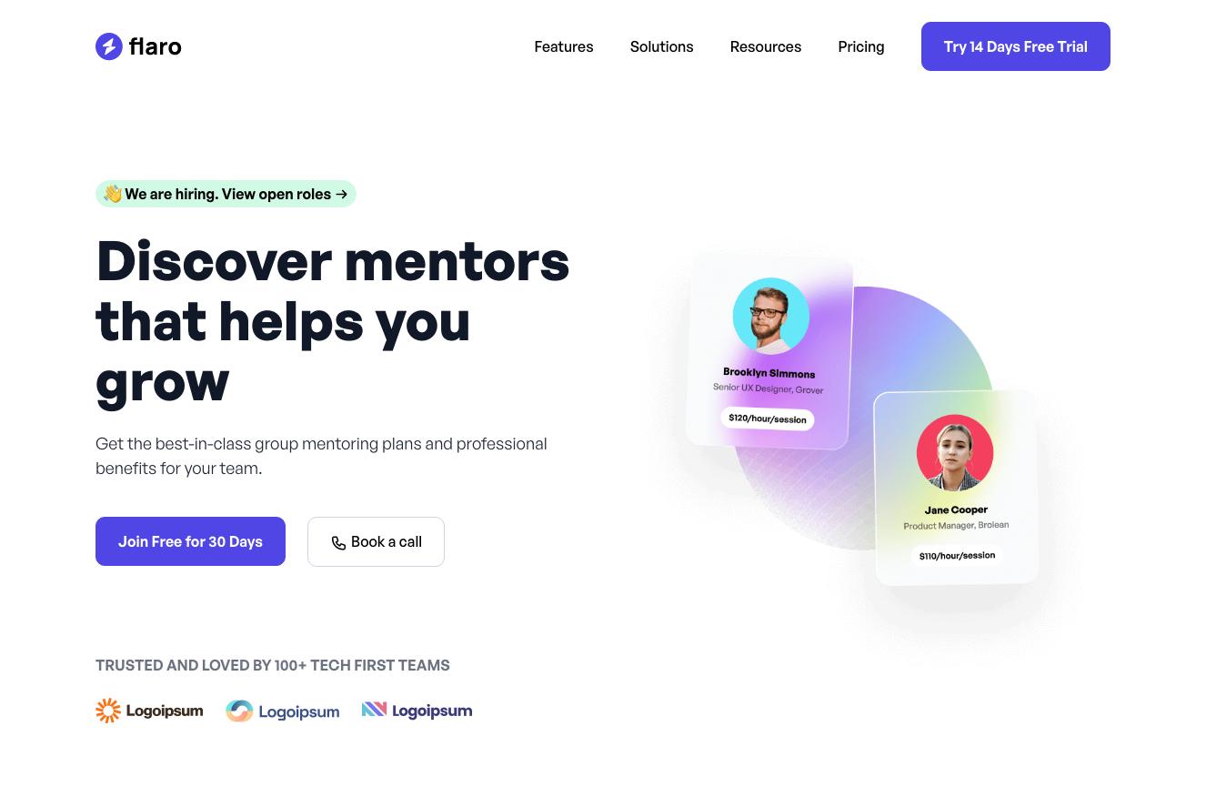 Bootstrap Hero section Component