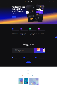 Reliable Advisors Marketing Agency Website Template